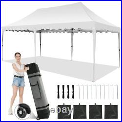 10x20 EZ Pop UP Wedding Party Tent Waterproof Gazebo Canopy Heavy Duty Outdoor/