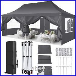 10x20 EZ Pop UP Wedding Party Tent Waterproof Gazebo Canopy Heavy Duty Outdoor