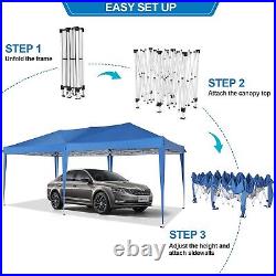 10x20' EZ Pop Up Canopy Heavy Duty Folding Outdoor Party Tent Commercial Gazebo