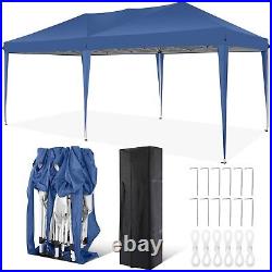 10x20' EZ Pop Up Canopy Heavy Duty Folding Outdoor Party Tent Commercial Gazebo