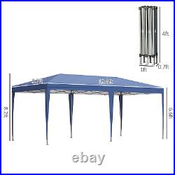 10x20 EZ Pop Up Canopy Heavy Duty Outdoor Party Tent Instant Event Shade Shelter