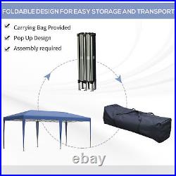 10x20 EZ Pop Up Canopy Heavy Duty Outdoor Party Tent Instant Event Shade Shelter