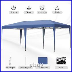 10x20 EZ Pop Up Canopy Heavy Duty Outdoor Party Tent Instant Event Shade Shelter