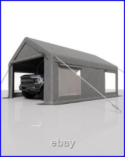 10x20 FT Car Shelter Garage Carport Canopy Party Shed Tent Heavy Duty Outdoor