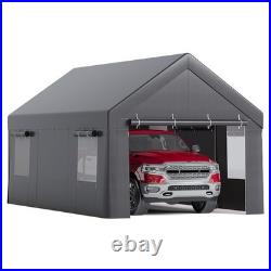 10x20 FT Heavy Duty Carport Canopy Outdoor Car Shelter Garage Party Shed Tent