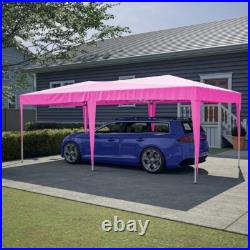 10x20 Ft Outdoor Large Portable Pop Up Canopy Tent with 3 Adjustable Heights