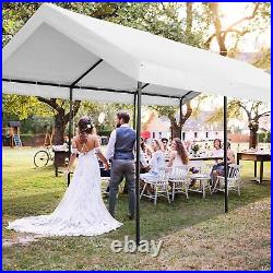 10x20 Heavy-Duty Carport Portable Garage Boat Shelter Party Wedding Tent Canopy