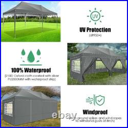 10x20 Heavy Duty Pop Up Canopy Commercial Tent Waterproof Car Gazebo Outdoor \\ 10x20 Heavy Duty Pop Up Canopy Commercial Tent Waterproof Car Gazebo Outdoor \\
