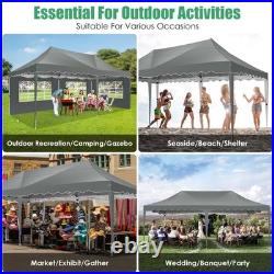 10x20 Heavy Duty Pop Up Canopy Commercial Tent Waterproof Car Gazebo Outdoor \\