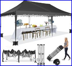 10x20 Heavy Duty Pop Up Canopy Commercial Tent Waterproof Car Gazebo Outdoor\US