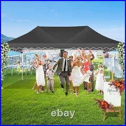 10x20 Heavy Duty Pop Up Canopy Commercial Tent Waterproof Car Gazebo Outdoor\US