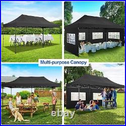 10x20' Heavy Duty Pop Up Canopy Outdoor Gazebo Instant Tent Carport withRoller Bag