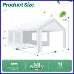 10x20 Party Tent Heavy Duty Carpas Para Fiestas Outdoor Waterproof Carport White