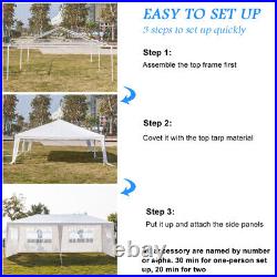 10x20 Party Tent Wedding Commercial Gazebo Outdoor Heavy Duty Canopy Outings US