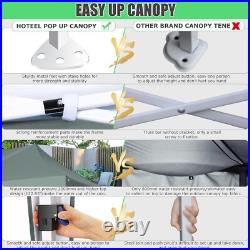 10x20 Pop Up Canopy, Outdoor Easy Setup Party Tent, Waterproof Portable Shelter