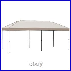 10x20 Pop Up Canopy with Sidewalls, Heavy Duty Wedding Party Tent w Wheeled Bag
