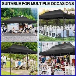 10x20 Pop up Canopy Heavy Duty Commercial Party Tent with 6 Removable Sidewalls