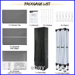 10x20 Pop up Canopy Heavy Duty Party Tent Outdoor Waterproof Commercial Gazebo