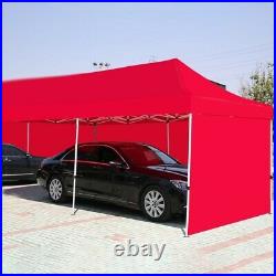 10x20' Portable Pop Up Canopy Event Tent Folding Waterproof Gazebo Outdoor Shade