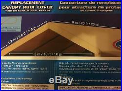 10x20 REPLACEMENT COVER COSTCO CARPORT Heavy Duty UV Roof Top HD Canopy Shelter