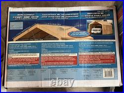 10x20 REPLACEMENT TOP CANOPY COVER ONLY CARPORT ONE PIECE 10 x 20 COSTCO