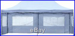 10x20 ft EZ Instant Pop up Canopy Carport, Party Tent Folding Heavy Duty Gazebo