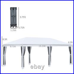 10x20 ft EZ Pop Up Canopy Party Tent Outdoor Garden Patio Instant Sun Shelter