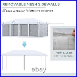 10x20 ft EZ Pop Up Canopy Party Tent Outdoor Garden Patio Instant Sun Shelter