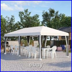 10x20 ft EZ Pop Up Canopy Party Tent Outdoor Garden Patio Instant Sun Shelter