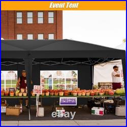 10x20 ft EZ Pop Up Gazebo Canopy Outdoor Canopies Shelter Heavy Duty UPF 50+