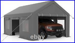 10x20FT Carport, Heavy Duty Carport for Pickup Truck Boat SUV 127.87 Pounds