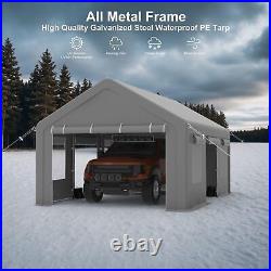 10x20FT Carport, Heavy Duty Carport for Pickup Truck Boat SUV 127.87 Pounds