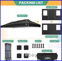 10x20FT Commercial Pop-up Canopy Party Tent Folding Waterproof Gazebo Heavy Duty 10x20FT Commercial Pop-up Canopy Party Tent Folding Waterproof Gazebo Heavy Duty