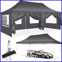 10x20FT Pop UP Wedding Party Tent Waterproof Gazebo Canopy Heavy Duty Outdoor