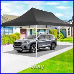 10x20FT Pop Up Canopy Tent Waterproof Gazebo Wedding Party Event Shelter Outdoor