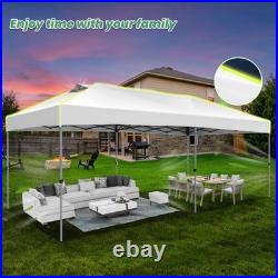 10x20FT Pop Up Canopy with 6 Sidewalls Waterproof Commercial Party Wedding Tent