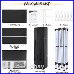 10x20FT Pop up Canopy Heavy Duty Party Tent Outdoor Waterproof Commercial Gazebo