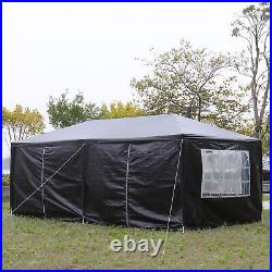 10x20Ft Heavy Duty Pop Up Canopy Waterproof Gazebo Outdoor Wedding Party Tent