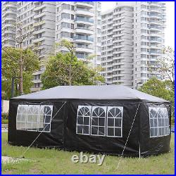 10x20Ft Heavy Duty Pop Up Canopy Waterproof Gazebo Outdoor Wedding Party Tent