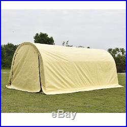 10x20ft Canopy Carport Car Shed Shelter Outdoor Wood Haystack Storage Cover Tent