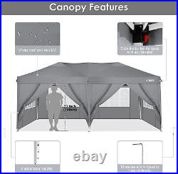 10x20ft Carport Canopy Party Tent Waterproof Heavy Duty Portable Garage Outdoor#