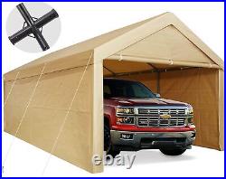 10x20ft Carport Metal Car Canopy Heavy Duty Car Storage Shed Tent Outdoor COBIZI