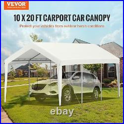 10x20ft Carport Replacement Canopy Cover, Ripstop Triple-Layer PE Fabric Garage