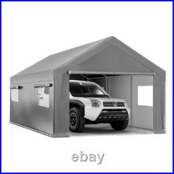 10x20ft Heavy Duty Carport Canopy Potable Garage Party Tent Shelter Storage Shed