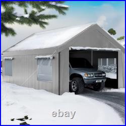 10x20ft Heavy Duty Carport Canopy Potable Garage Party Tent Shelter Storage Shed
