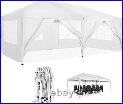 10x20ft Heavy Duty Carport Pop Up Canopy Garage Shelter Party Tent Adjustable \
