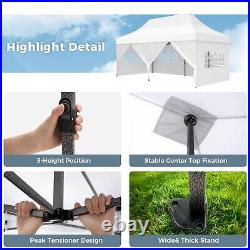 10x20ft Heavy Duty Pop Up Canopy Party Tent Waterproof Gazebo Outdoor Wedding