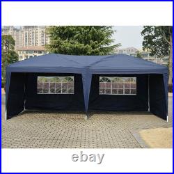 10x20ft Pop Up Canopy Outdoor Gazebo Wedding Party Tent /W 4 Sidewalls Sunshade