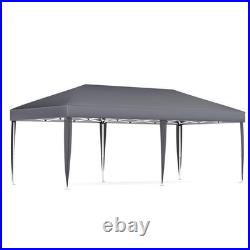 10x20ft Pop Up Canopy Tent Gazebo Shelter Outdoor Party Wedding Patio Carry Bag