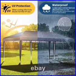 10x20ft Pop Up Canopy Tent Gazebo Shelter Outdoor Party Wedding Patio Carry Bag 10x20ft Pop Up Canopy Tent Gazebo Shelter Outdoor Party Wedding Patio Carry Bag
